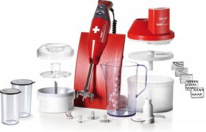 Bamix Staafmixer Superbox M250 Rood