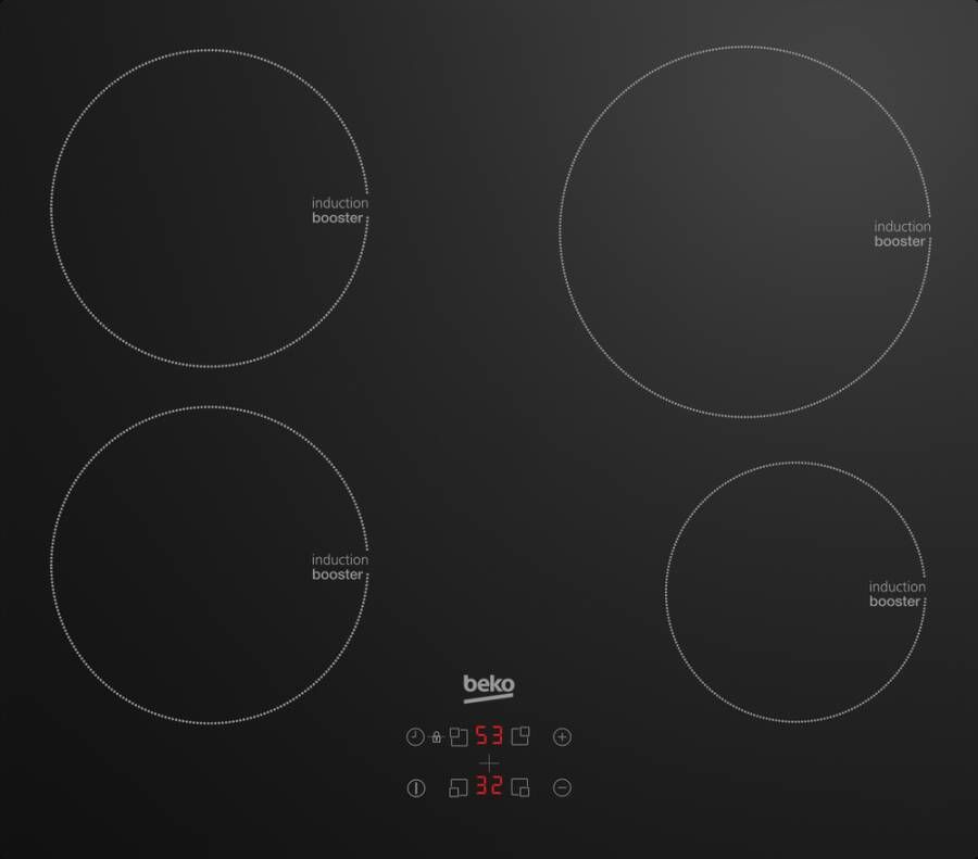 Beko Kookplaat HII64400MT | Inductiekookplaten | Keuken&Koken Kookplaten | 8690842215575 - Foto 4