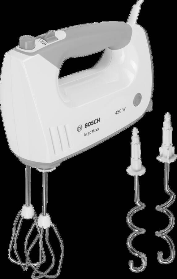 Bosch MFQ36470 Handmixer ErgoMixx Wit Grijs | Mixers | Keuken&Koken Keukenapparaten | MFQ36470 - Foto 2
