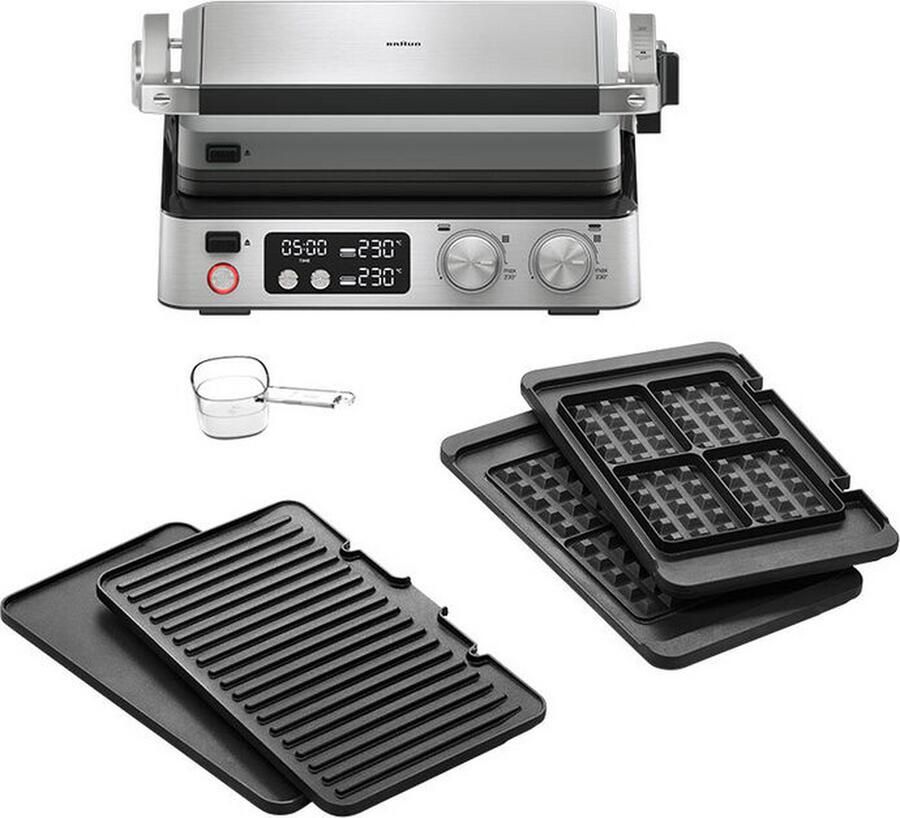 Braun MultiGrill 7 CG7044 | Grillapparaten | Keuken&Koken Keukenapparaten | 8021098002457 - Foto 1