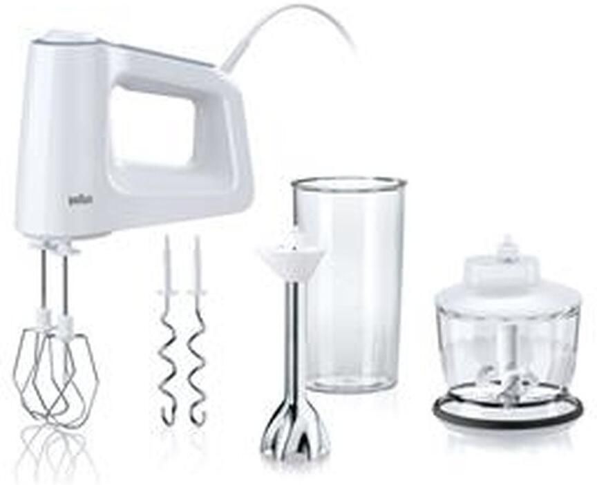 Braun MultiMix 3 HM3137WH | Mixers | Keuken&Koken Keukenapparaten | 0X22211016 - Foto 2