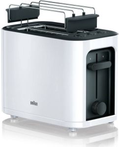 Braun PurEase HT 3010 WH Broodrooster Wit