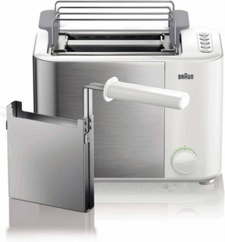 Braun HT5015WH OP=OP | Broodroosters | 8021098760128 - Foto 2
