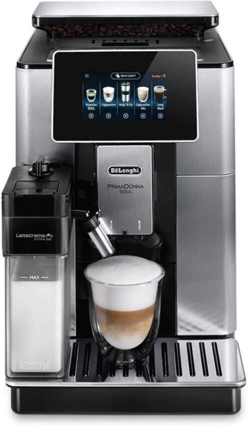 De'Longhi Volautomatisch koffiezetapparaat PrimaDonna Soul ECAM 610.75.MB inclusief koffiepot ter waarde van vap € 29 99 + glazenset vap € 46 90 - Foto 11