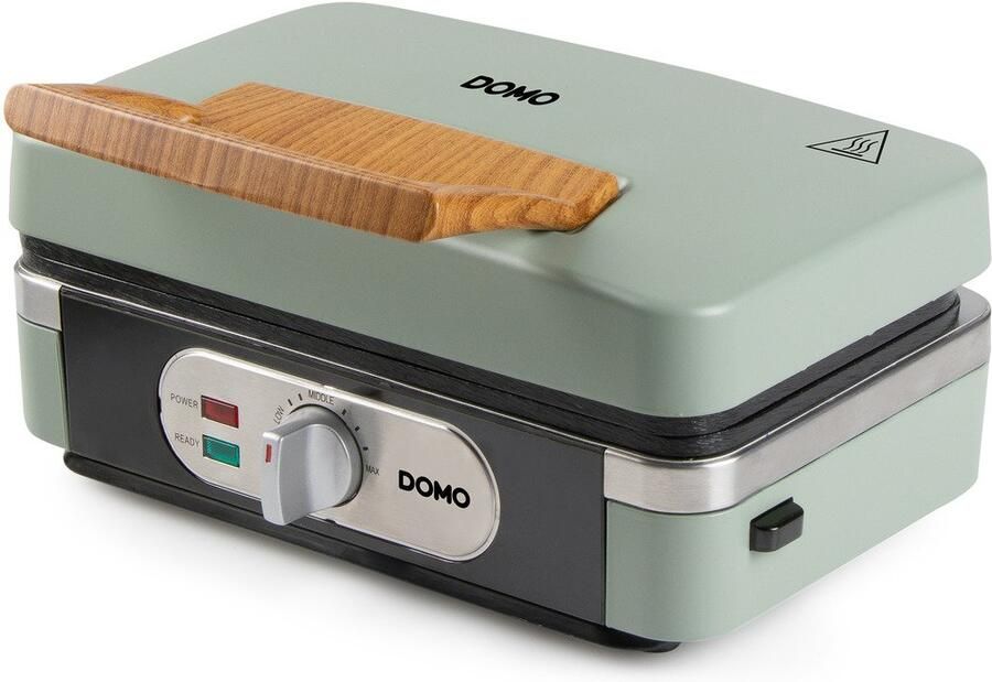 Domo Croque-Wafel-Grill 3-in-1 Groen DO9276C | Wafelijzers | 5411397168504