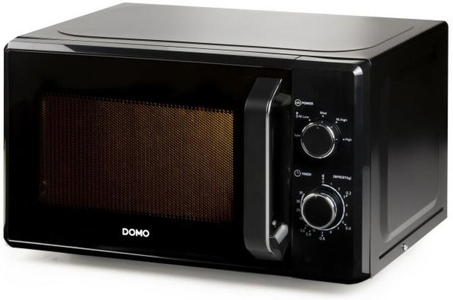 Domo DO2520 Magnetron solo Microgolfoven Solo Zwart 20L 800W