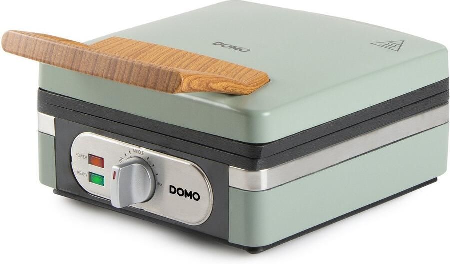 Domo Wafelijzer Sage Green DO9273W | Wafelijzers | 5411397168474