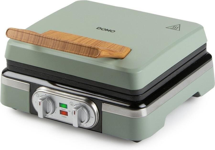Domo Wafelijzer Sage Green DO9279W | Wafelijzers | 5411397168535