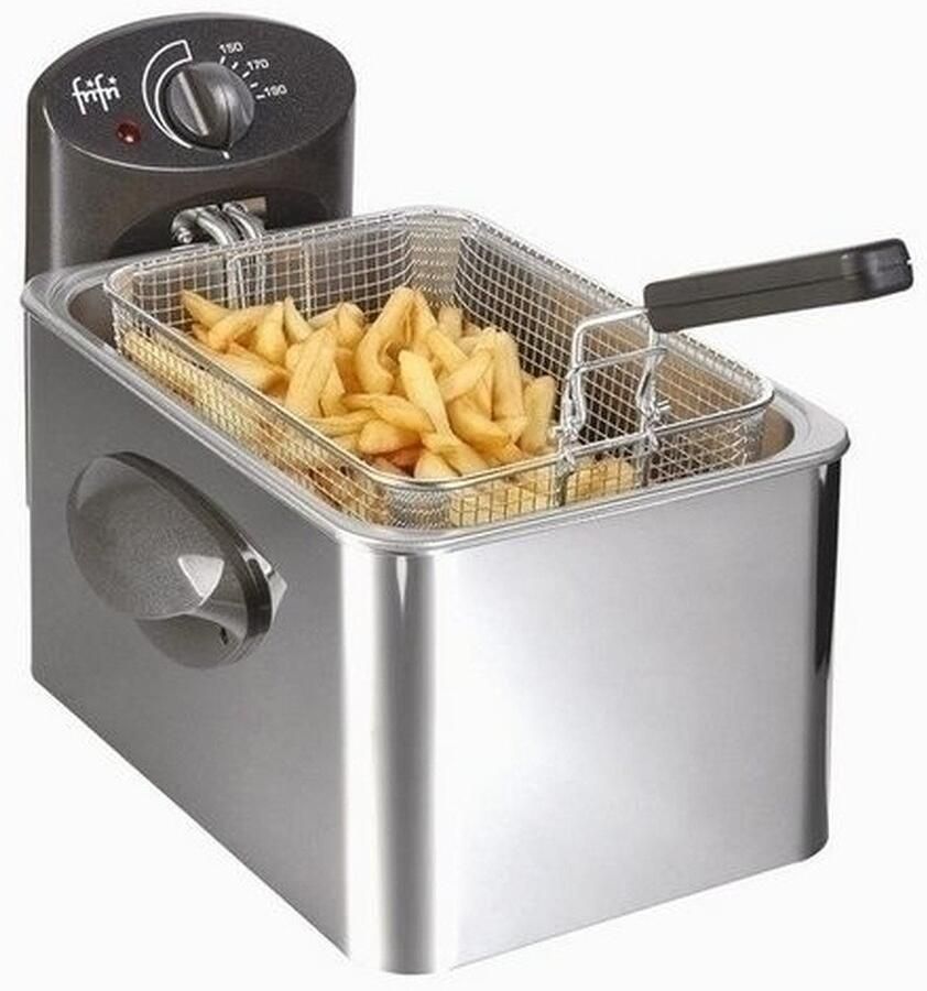 FriFri 5848 Frituurpan friteuse 4 5 liter koude zone 3200 Watt 1 5 kg friet 10 jaar garantie - Foto 2