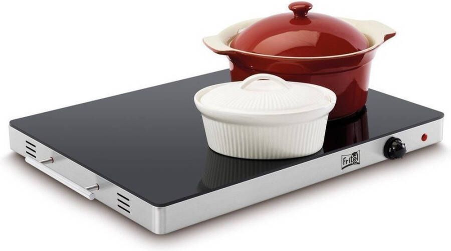 Fritel Warmhoudplaat WT 2478 XXL Grote Voedselverwarmer Rechaud 54x41cm – 4 2 kg + 400W