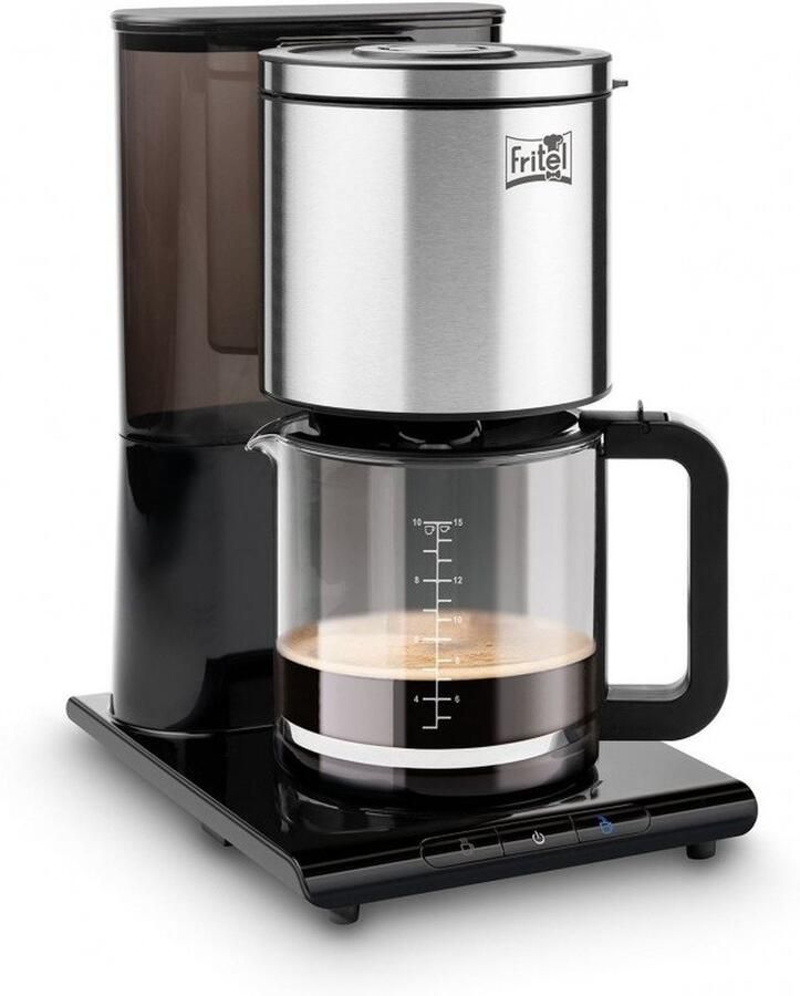 Fritel Koffiezetapparaat CO 2150 – Koffie machine Koffiezetter 1 5l Antislipvoeten Betaalbaar koffiemachine Zwart
