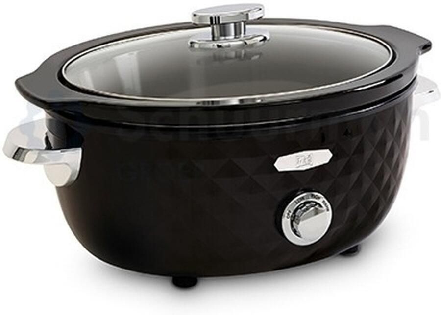 Fritel Slow Cooker SC 2290 Elektrische Stoofpot Crock Pot 5 5L 210W 4 tot 8 Pers. Keramische pot 4 Warmtestanden - Foto 1