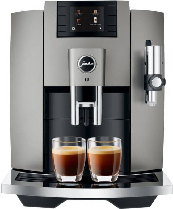 Jura Espresso E8 Dark Inox (EB) | Espressomachines | Keuken&Koken Koffie&Ontbijt | 7610917153640