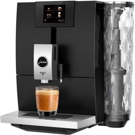 Jura Espresso Ena 8 Touch Full Metropolitan Black | Espressomachines | Keuken&Koken Koffie&Ontbijt | 7610917153398