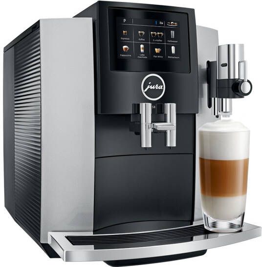 Jura Espresso S8 Zilver (EA) | Volautomatische espressomachines | Keuken&Koken Koffie&Ontbijt | 7610917153824 - Foto 2