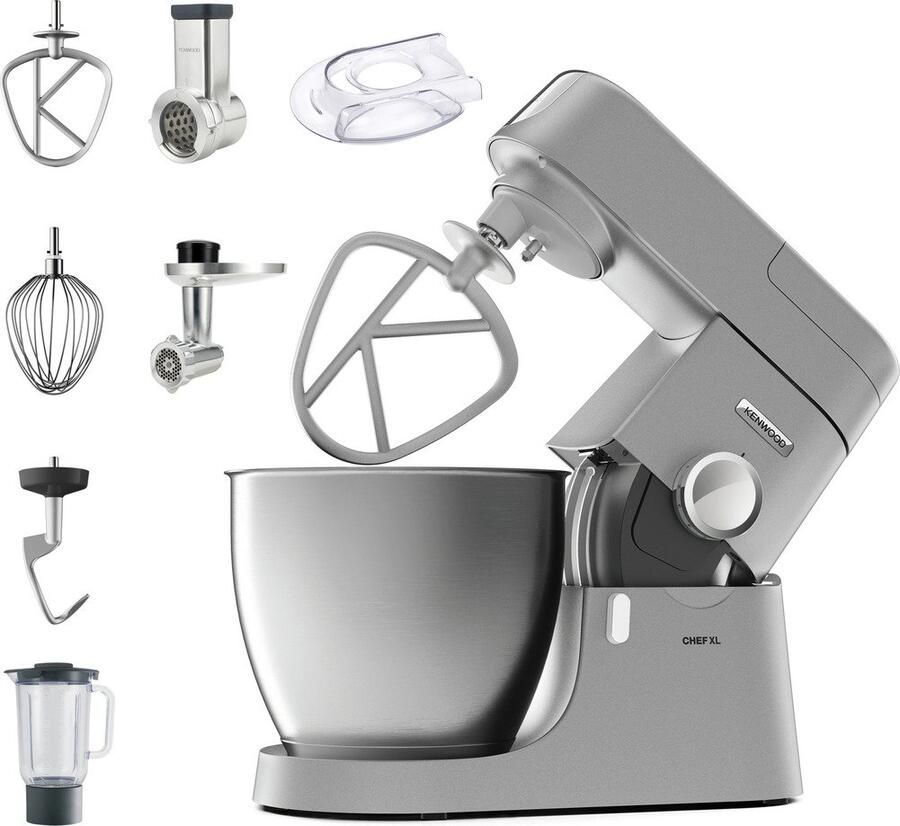 Kenwood Keuken Kenwood Chef XL KVL4220S 6 7 l Zilver Draaiknop Roestvrijstaal Aluminium Roestvrijstaal