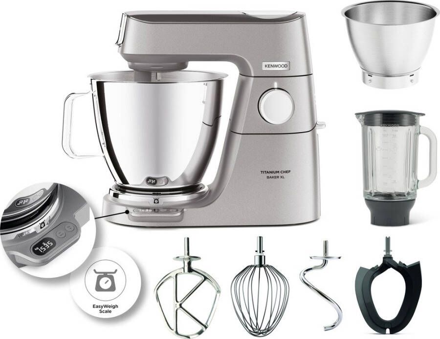 Kenwood Titanium Chef Baker XL KVL85.124SI | Keukenrobots | Keuken&Koken Keukenapparaten | 5011423002354 - Foto 3