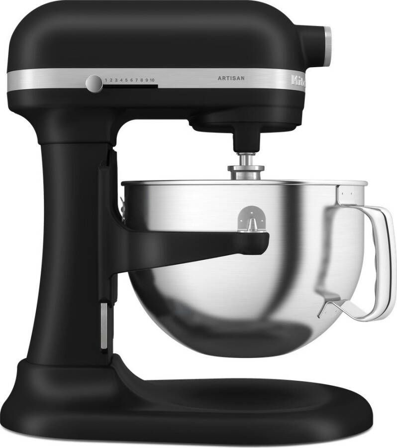 Kitchenaid Artisan 5KSM60SPXEBM Matzwart | Keukenrobots | 8003437630606