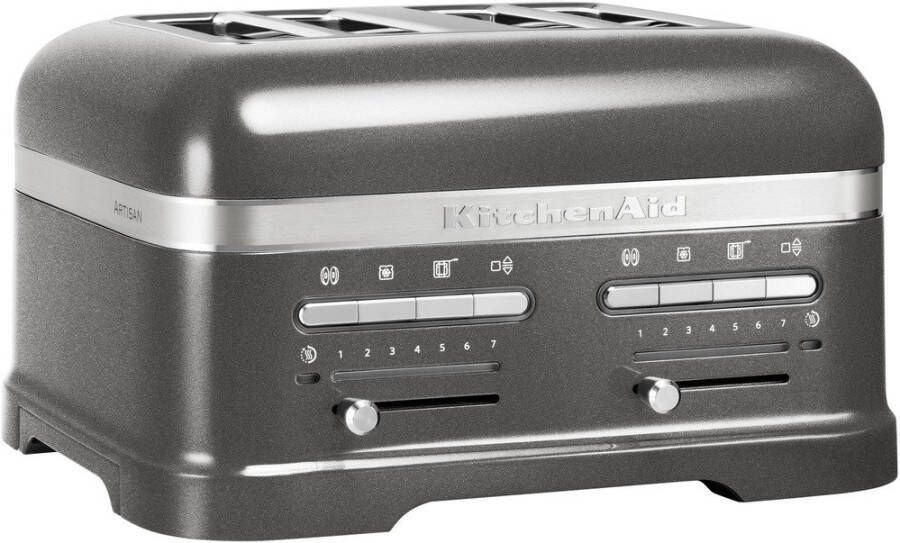 Kitchenaid Artisan Broodrooster 4 5KMT4205EMS Tingrijs | Broodroosters | Keuken&Koken Keukenapparaten | 5KMT4205EMS - Foto 2