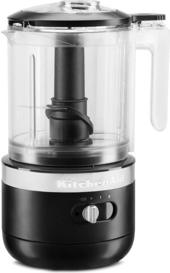 Kitchenaid Draadloze Hakmolen 5KFCB519EBM Matzwart | Hakmolens | Keuken&Koken Keukenapparaten | 8003437610318