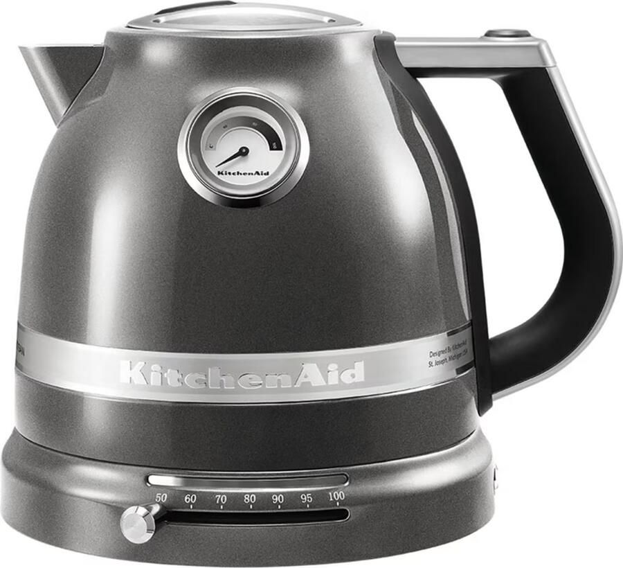 Kitchenaid Artisan Waterkoker 1 5L 5KEK1522EMS Tingrijs | Waterkokers | Keuken&Koken Keukenapparaten | 5KEK1522EMS - Foto 6