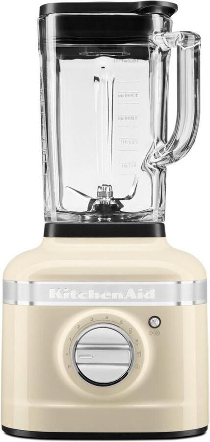 KitchenAid Blender Artisan Glazen kan van 1 4 L 1200W Smoothie maker Almond Cream - Foto 2