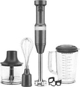 KitchenAid 5KHBV83EDG Staafmixer 180 W Grijs