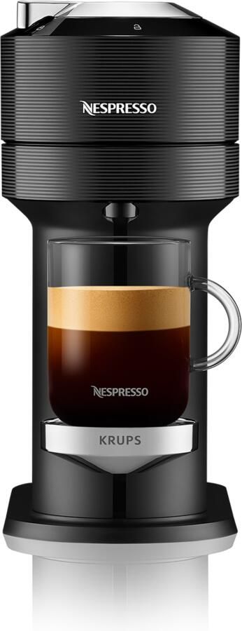 Krups Nespresso Vertuo Next Zwart YY4549FD | Capsulemachines | Keuken&Koken Koffie&Ontbijt | 3700342445442