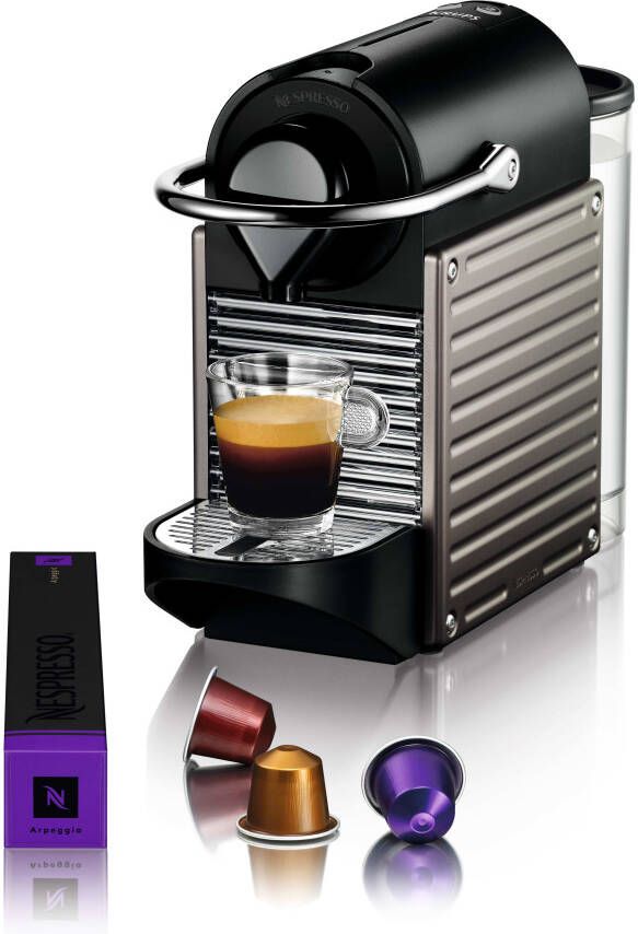 Krups Nespresso Original Pixie Zilver | Capsulemachines | Keuken&Koken Koffie&Ontbijt | 3700342440331 - Foto 1
