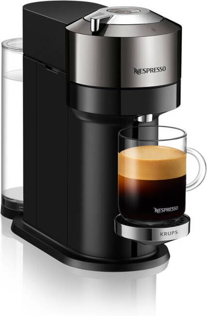 Krups Nespresso Vertuo Next Zilver YY4547FD | Capsulemachines | Keuken&Koken Koffie&Ontbijt | 3700342445428 - Foto 2