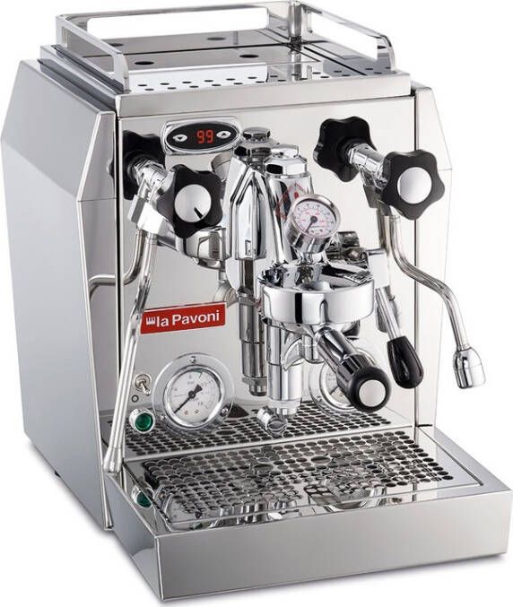 La Pavoni Espresso Abile Inox LPSGEV02EU | Espressomachines | Keuken&Koken Koffie&Ontbijt | 8010072231341