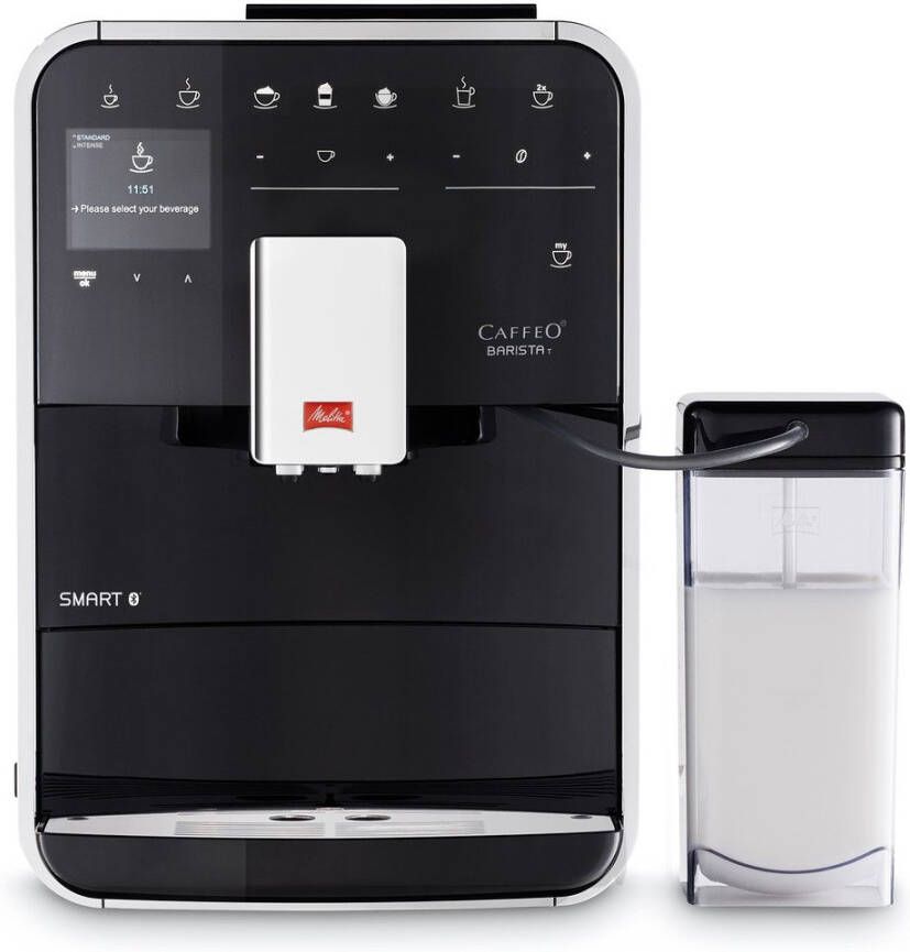 Melitta Volautomatisch koffiezetapparaat Barista T Smart F 83 0-102 zwart 4 gebruikersprofielen & 18 koffie recepten volgens italiaans origineel recept - Foto 7