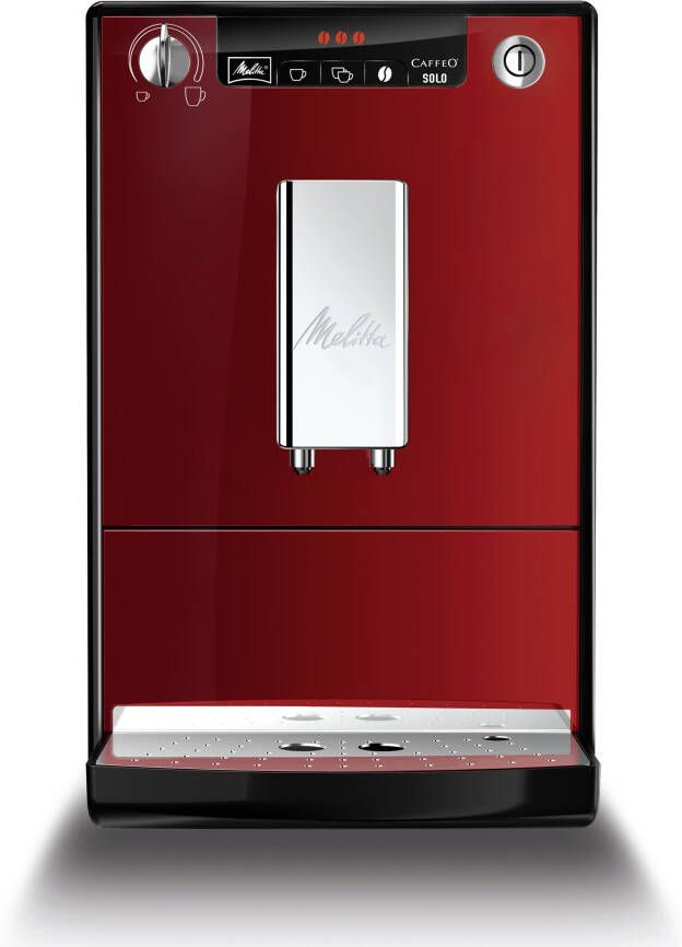 Melitta Volautomatisch koffiezetapparaat Solo E950-204 chili-red Perfect voor caffè crema & espresso slechts 20 cm breed - Foto 4