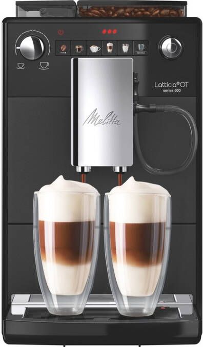 Melitta Espresso Full Auto Latticia OT Frosted Black | Espressomachines | Keuken&Koken Koffie&Ontbijt | 4006508230143