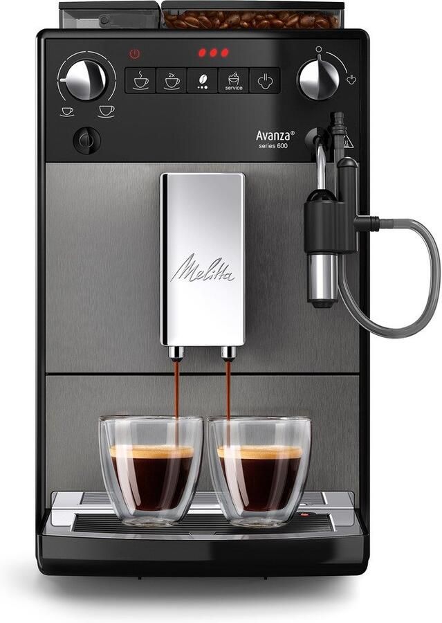 Melitta Volautomatisch koffiezetapparaat Avanza F270-100 Mystic Titan Compact maar XL waterreservoir & XL bonenreservoir melkschuim-systeem - Foto 12