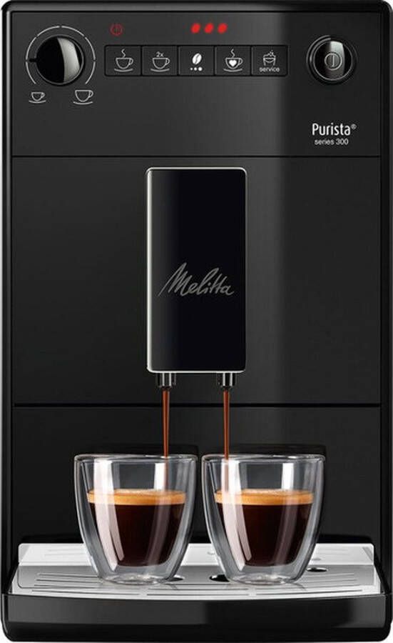 Melitta Purista Pure Black F230-002 | Espressomachines | 4006508223794