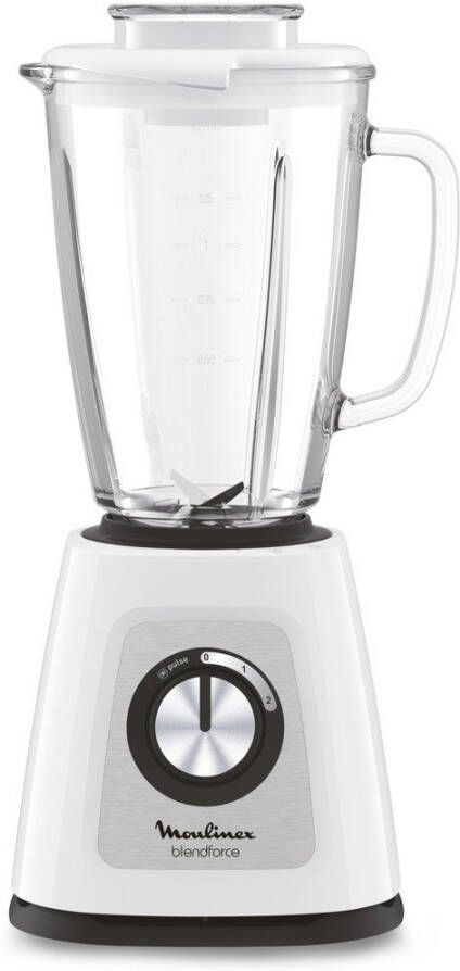 Moulinex Blendforce Glass LM430110 Blender 800W 1 5L Ijsmaler Wit - Foto 2