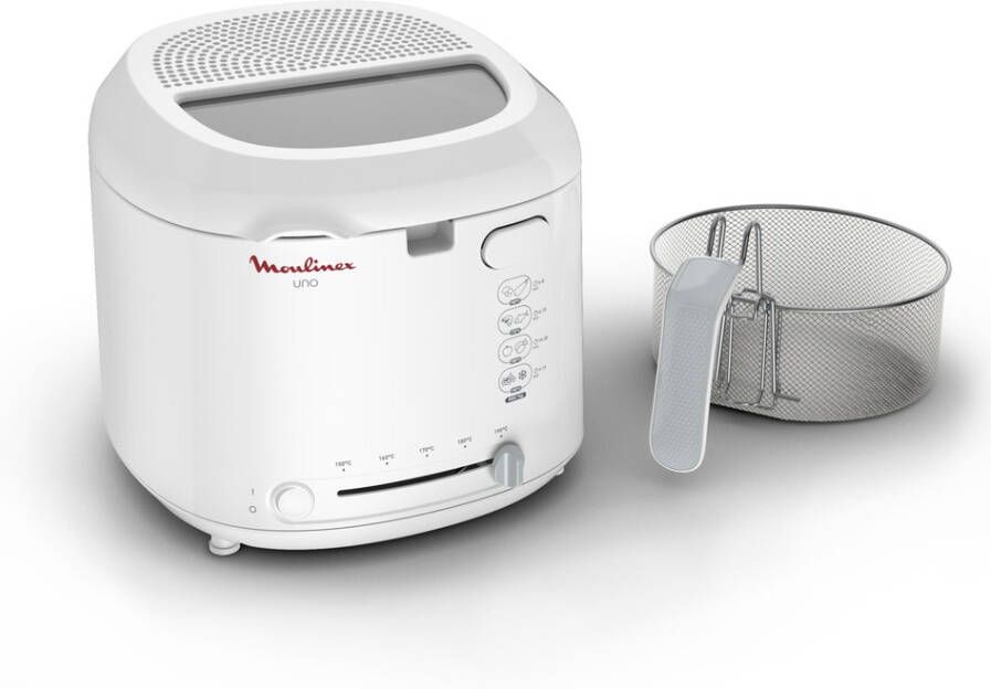 Moulinex AF203110 Uno Elektrische friteuse Kijkvenster Capaciteit 1 kg friet 4 personen Regelbare thermostaat - Foto 3
