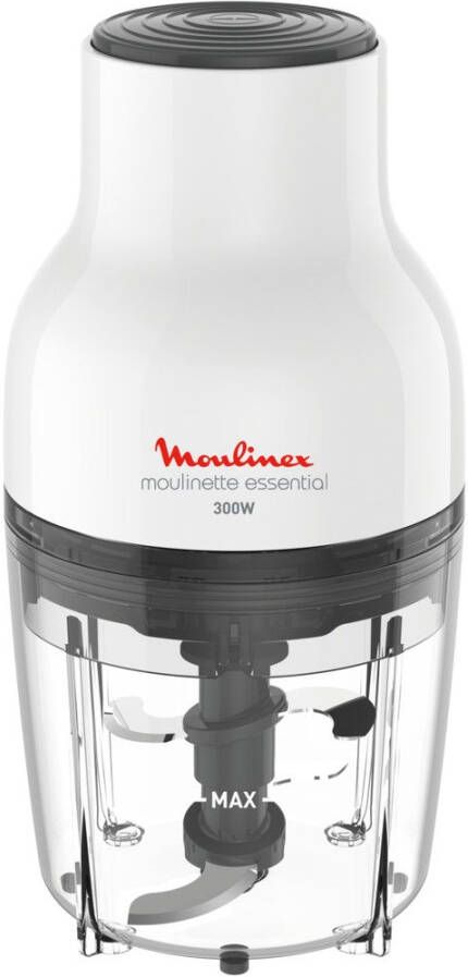 Moulinex Elektrische hakmolen 3-in-1 functies Slices Chops Mise 4 messen 400 ml Moulinette Essential DJ520110 - Foto 2