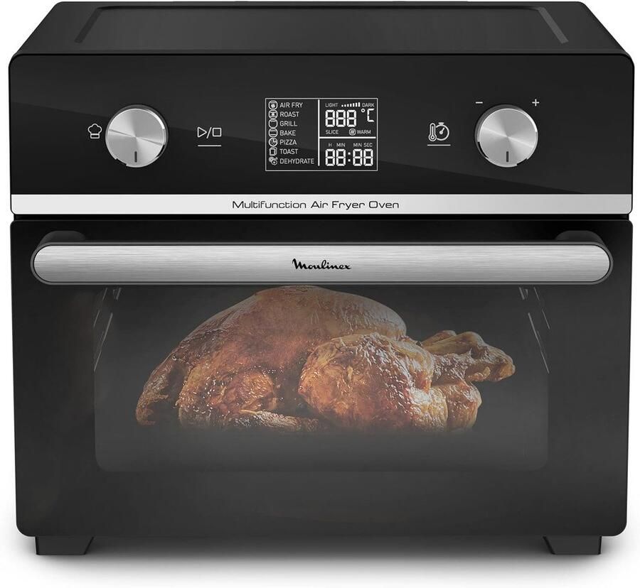 Moulinex AL606820 friteuse Enkel 20 l Vrijstaand Heteluchtfriteuse Zwart