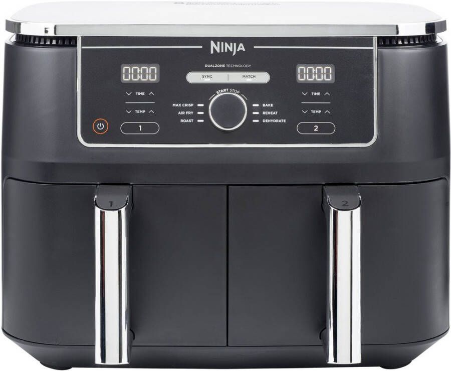 Ninja Foodi AF400EU Double Airfryer XXL Deux compartiments de cuisson 9 5 litres 2470 Watt Technologie Dual Zone - Foto 4