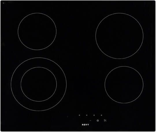 Novy Kookplaat Vitrokeramisch 1109 | Vitrokeramische kookplaten | Keuken&Koken Kookplaten | 1109