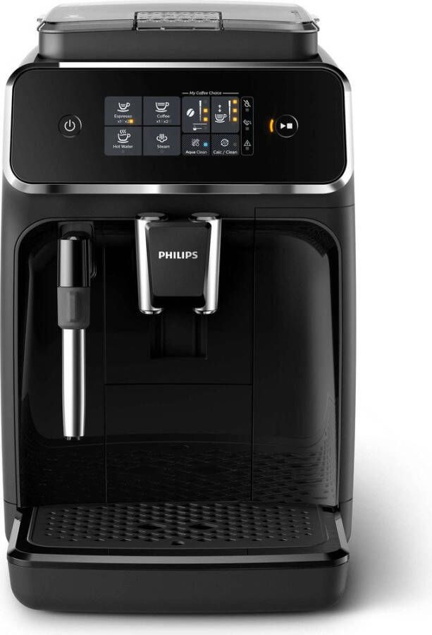 Philips Volautomatisch koffiezetapparaat EP2225 10 2200 Series met 2 heerlijke koffiespecialiteiten