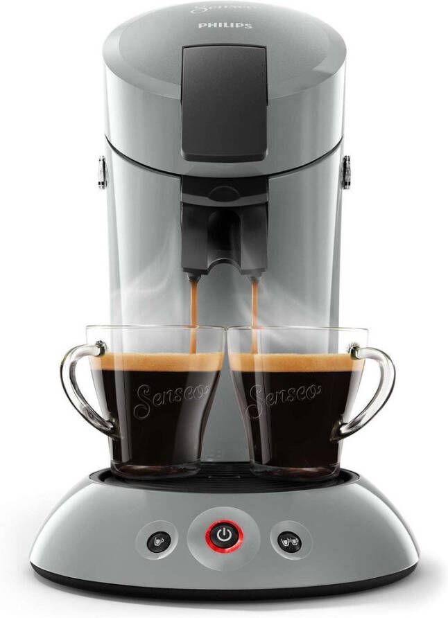 Philips Senseo Original Koffiepadmachine HD6553 70 Keuze uit 1 of 2 Kopjes Automatische Uitschakeling Duurzame Materialen Zilvergrijs - Foto 3