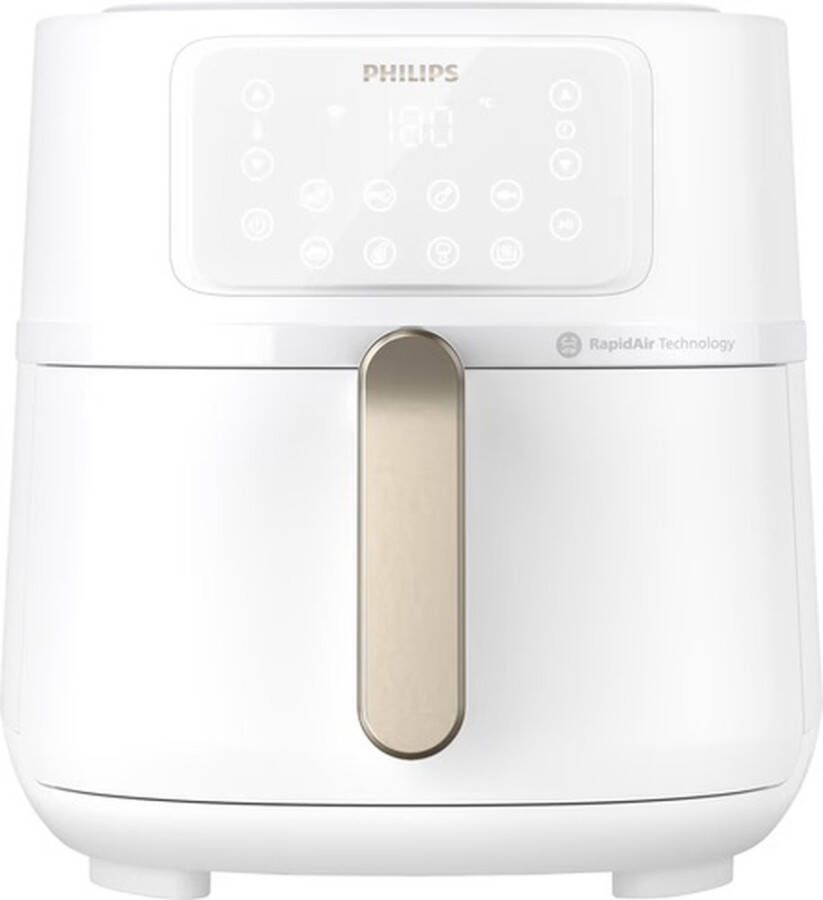 Philips 5000 series Airfryer 7.2L Friggitrice ad aria 16 in 1 App per ricette HD9285.00 Argento Bianco