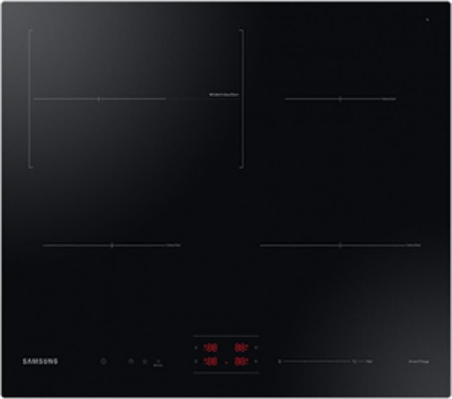 Samsung NZ64B4016FK U1 Inbouw inductiekookplaat Extended Flex Zone Plus Wi-Fi connectivity