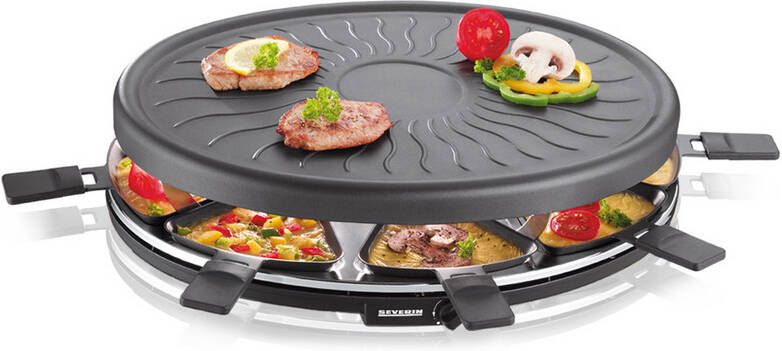 Severin RG2681 Raclette Party Grill 8 mini pannen - Foto 2