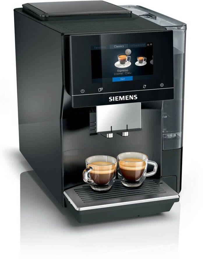 Siemens EQ700 TP713R09 Volautomatische espressomachine Piano zwart