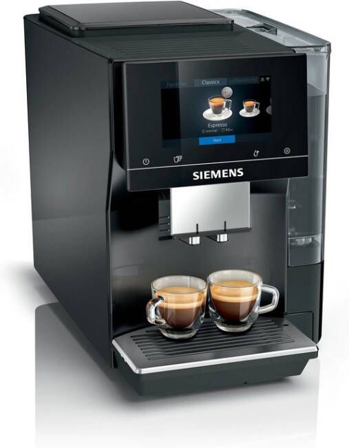 Siemens EQ700 TP713R09 Volautomatische espressomachine Piano zwart