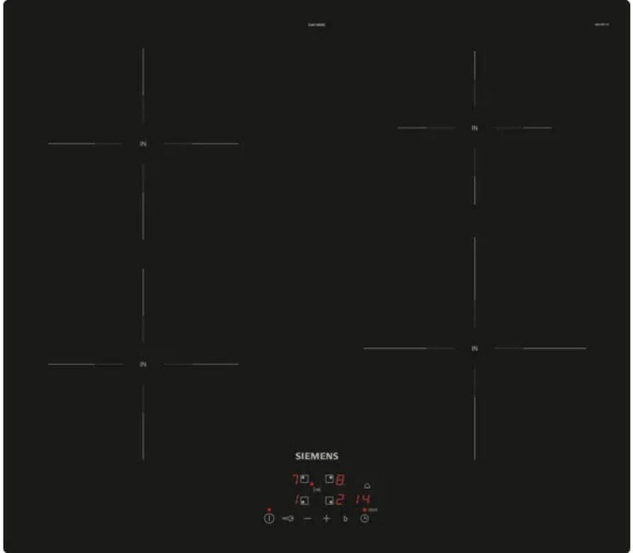 Siemens Kookplaat Inductie EU611BEB5E | Inductiekookplaten | Keuken&Koken Kookplaten | 4242003927465